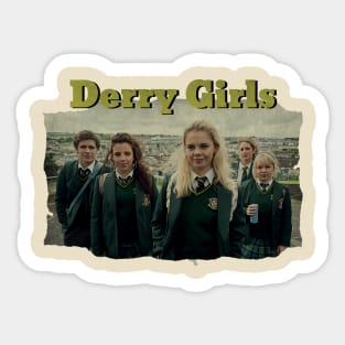 Derry Girls Exclusive Design Sticker